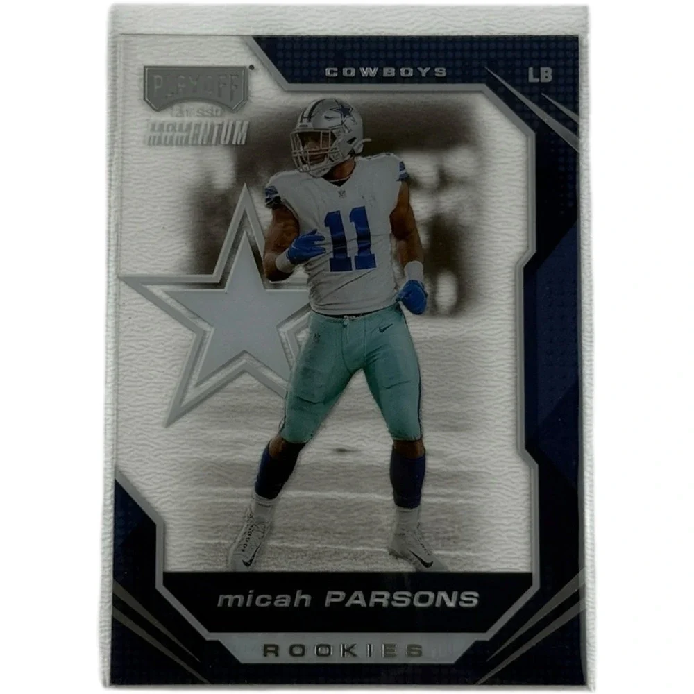 2021 Panini‎ Chronicles #PMR-35 Micah Parsons Playoff Momentum Rookies Cowboys